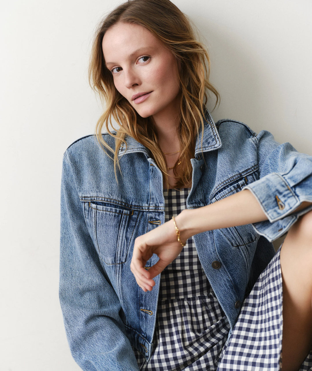 Cropped Denim Jacket