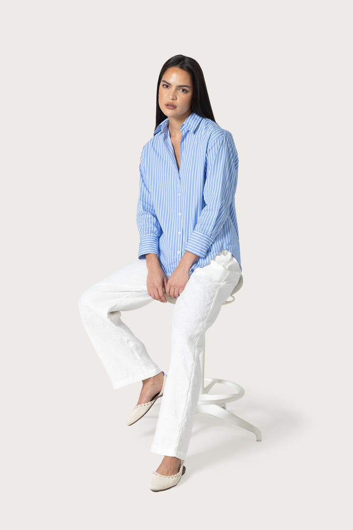 Pull On Linen Pant