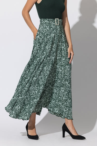 Vera Belted Skirt