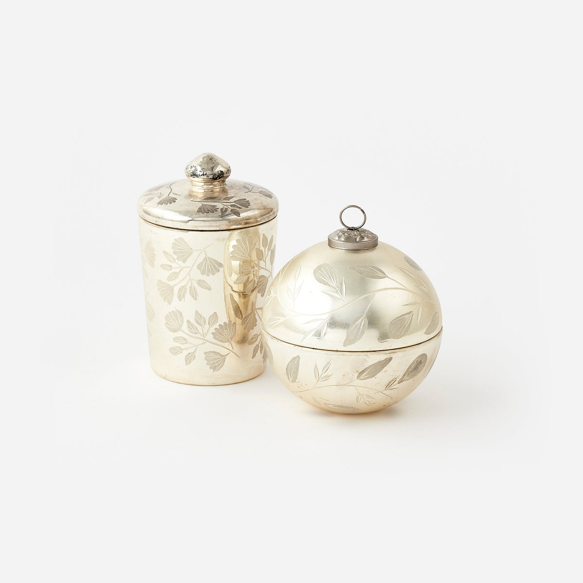 Etched Balsam Candle