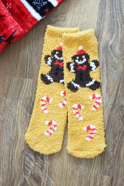 Fuzzy & Cozy Holiday Socks