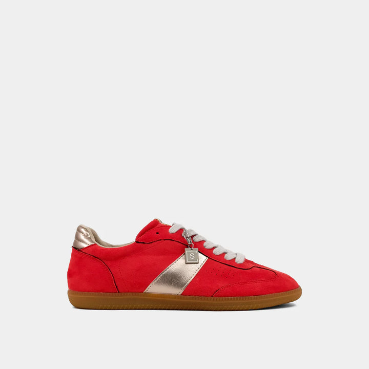 Red Suede Sneaker