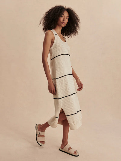 The Scott Scoop Neck Midi Dress