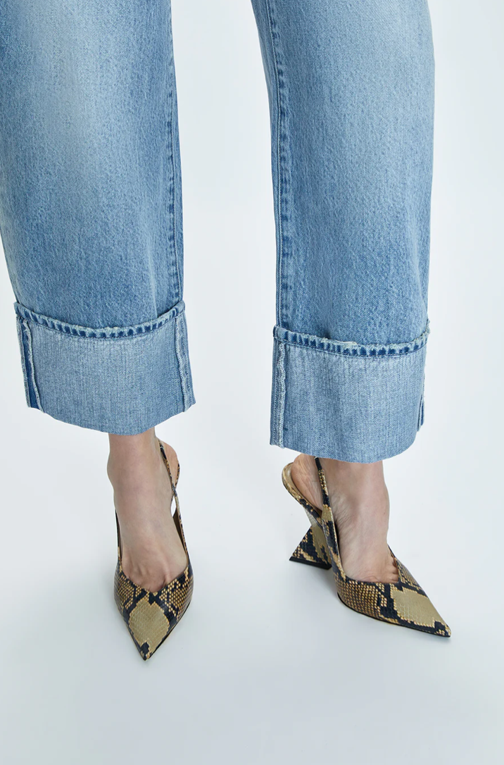 Ryder High Rise Cuffed Straight