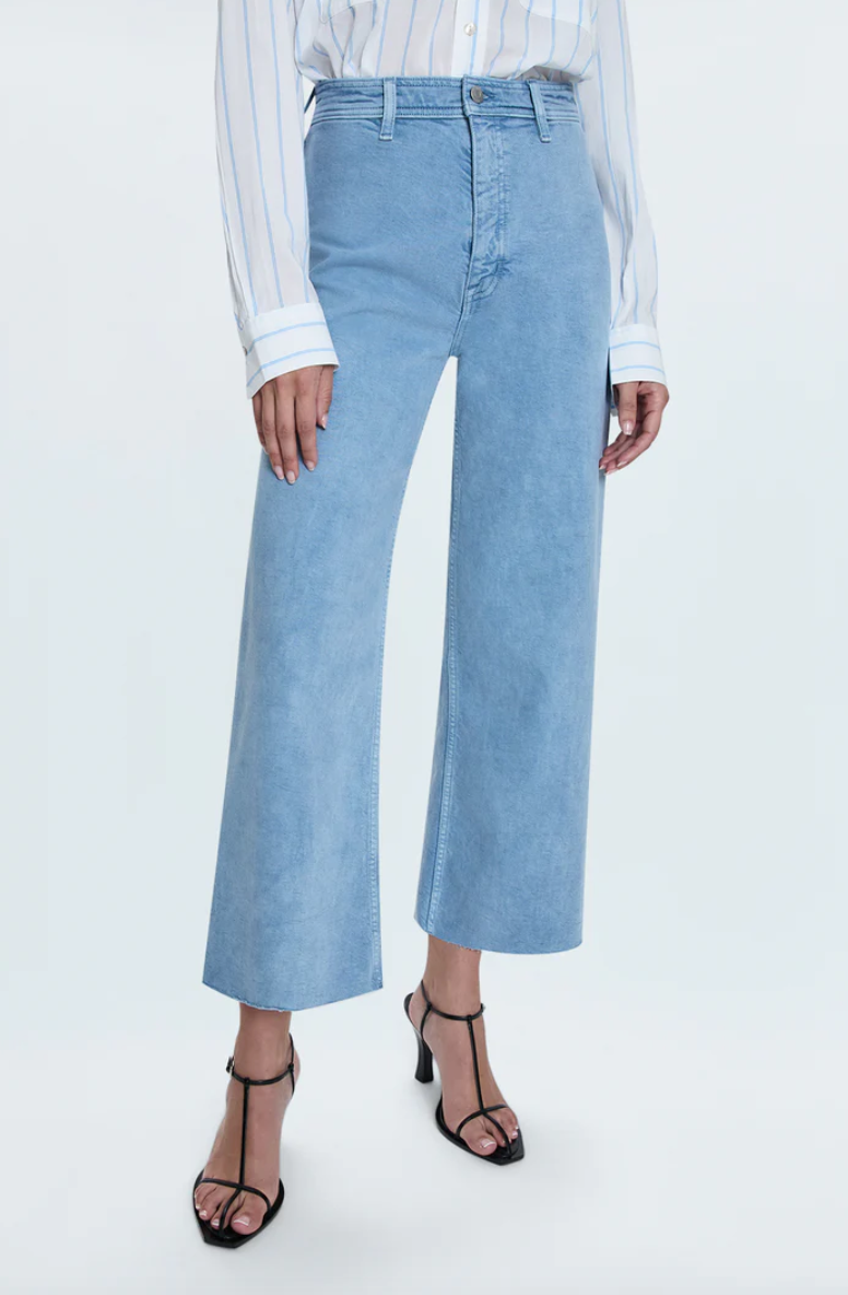 Penny Crop High Rise Wide Leg