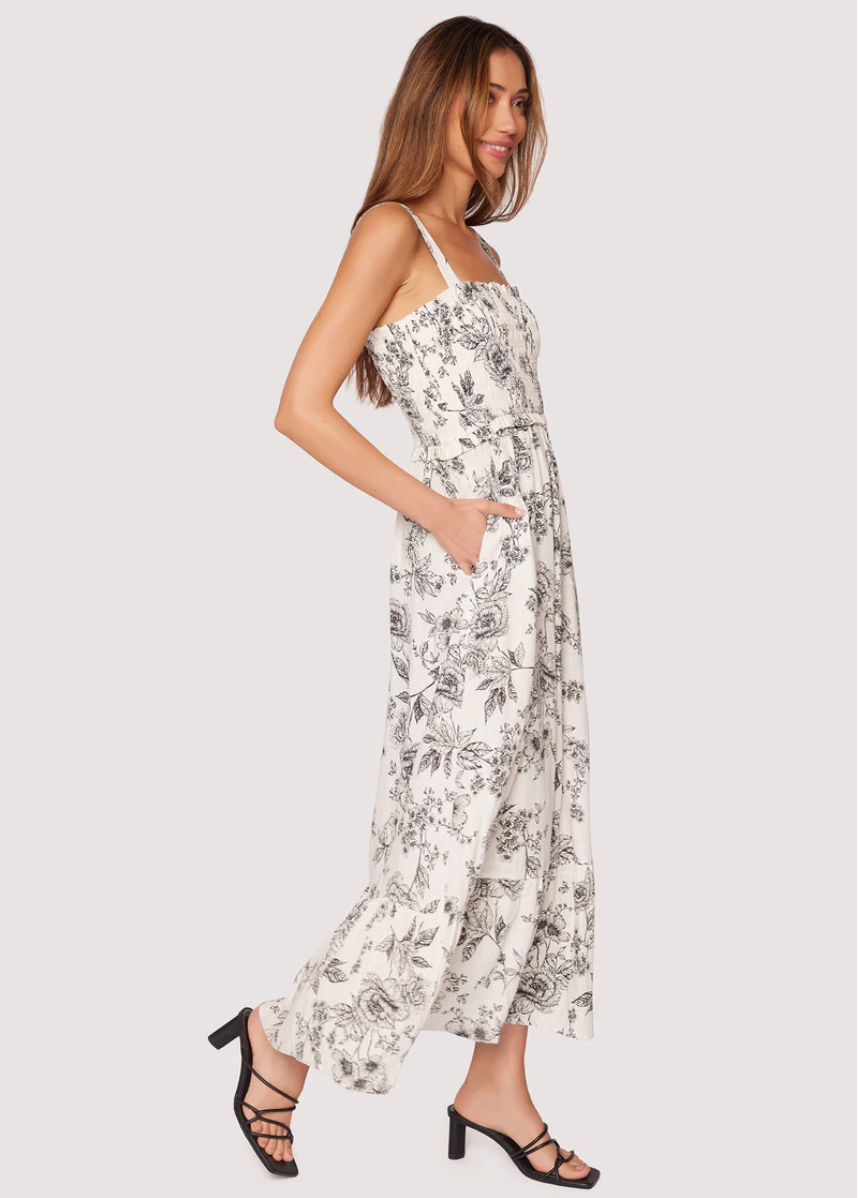 Rose Haven Maxi Dress
