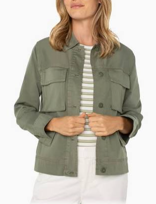 Buttonfront Cargo Jacket