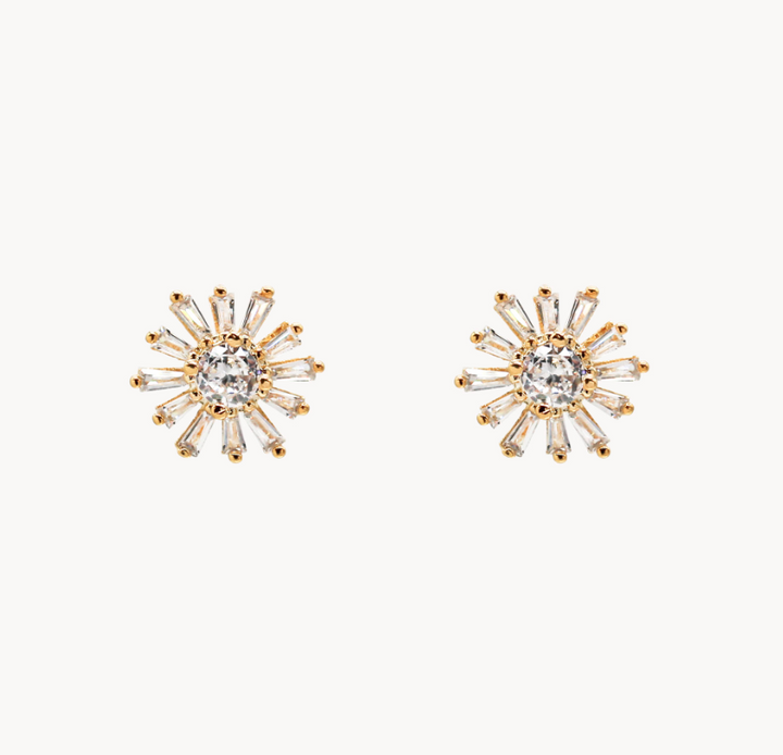 Sparkle Floral Earring