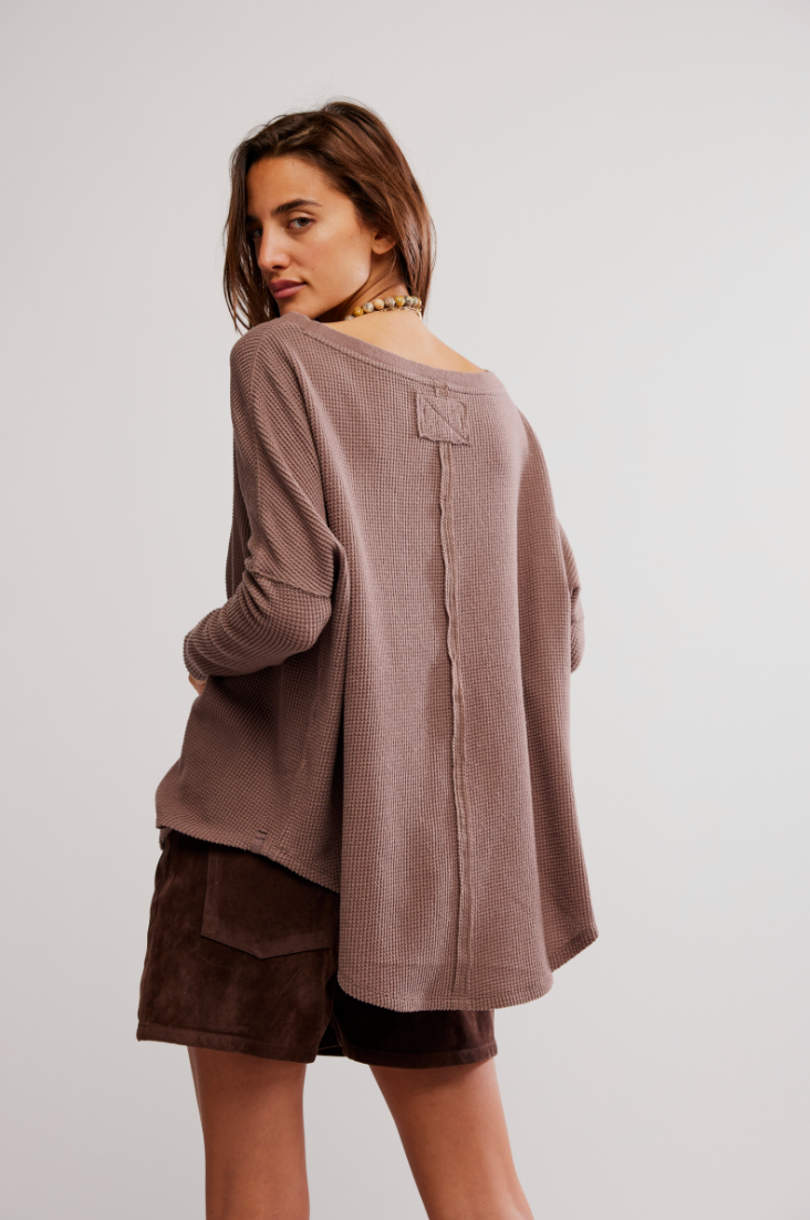 Latte Blues Thermal Solid