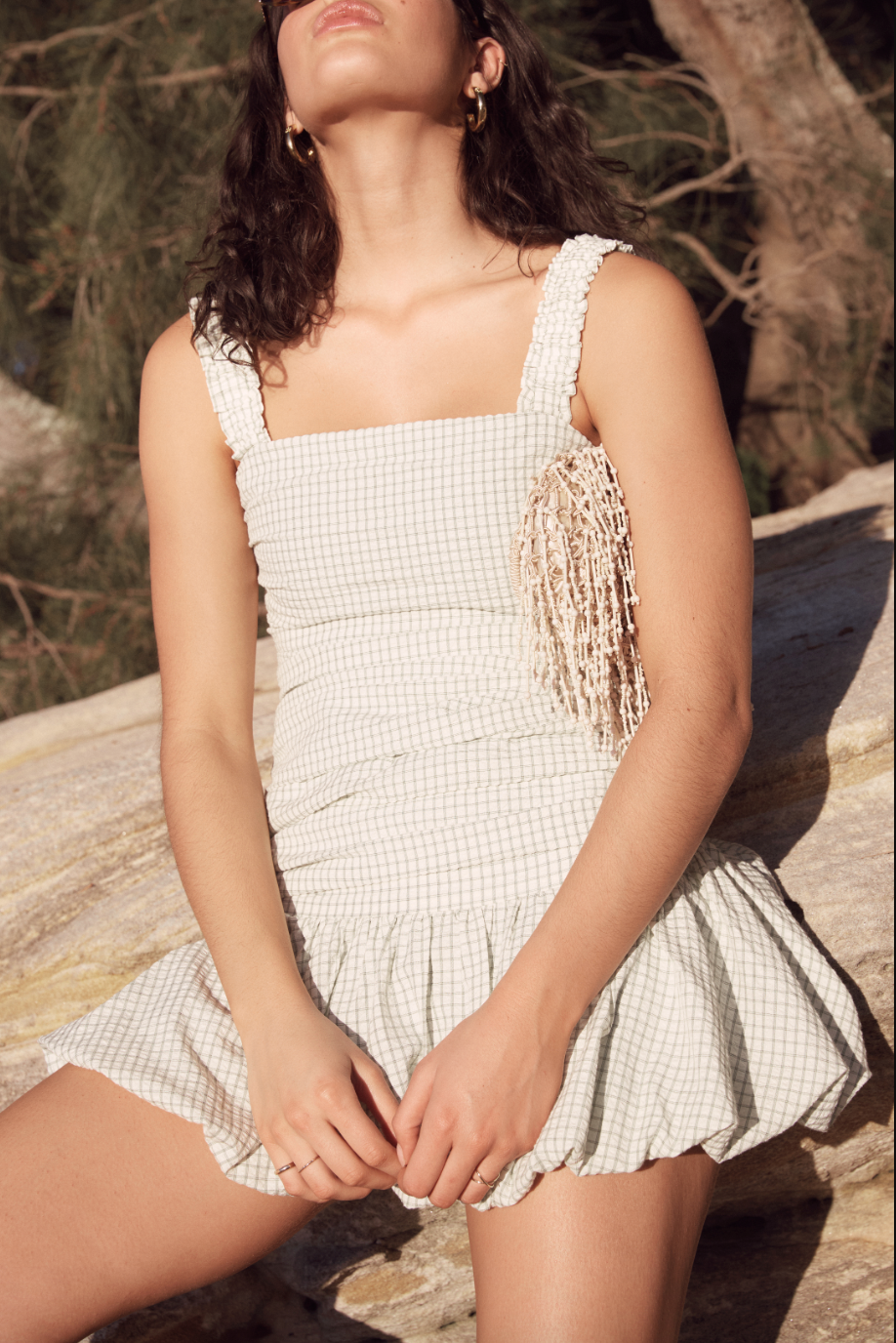 Sabrina Bubble Mini Dress