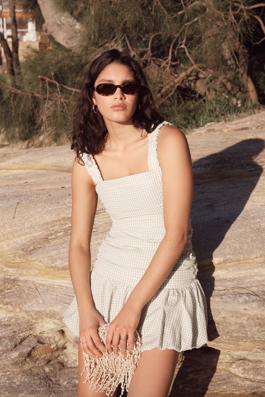 Sabrina Bubble Mini Dress