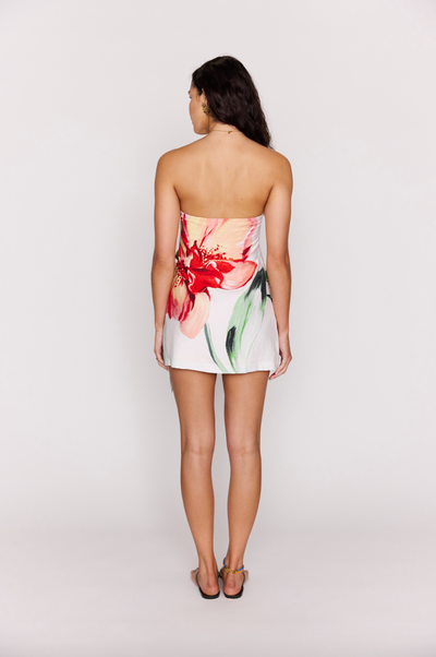 Zinnie Tie Side Mini Dress