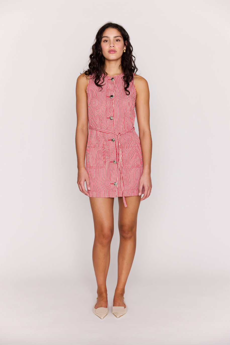 Freya Stripe Shift Dress