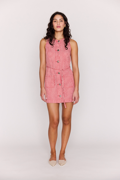 Freya Stripe Shift Dress