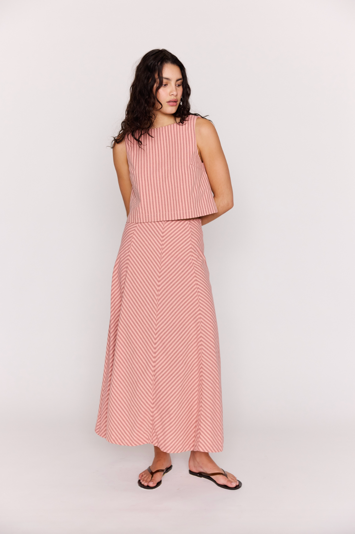 Paloma Panelled Maxi Skirt
