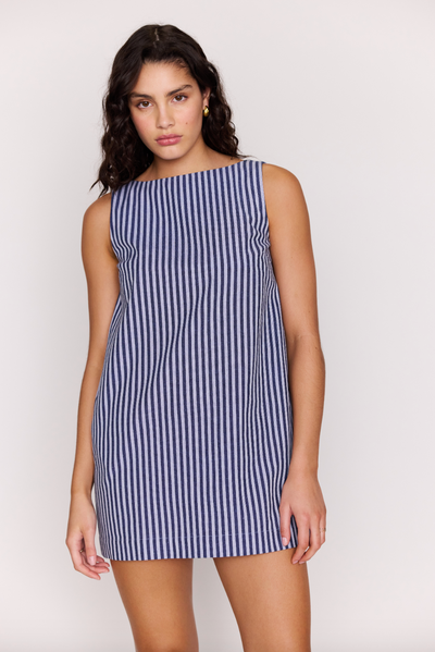 Delmar Stripe Shift Dress