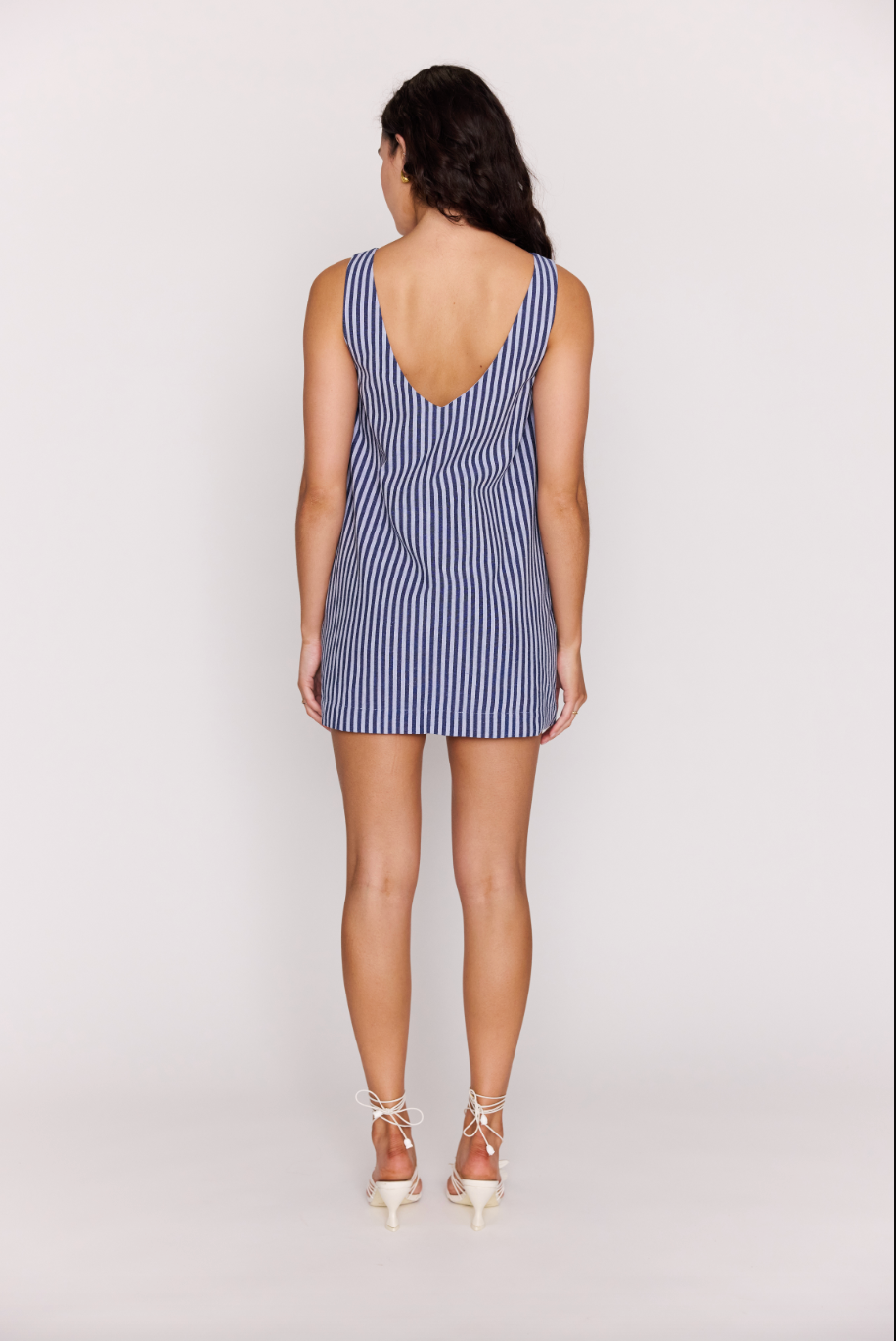 Delmar Stripe Shift Dress