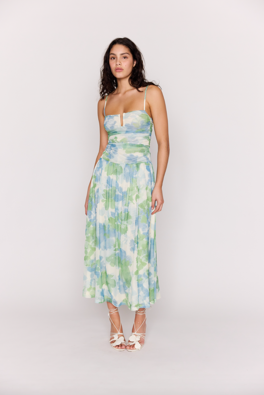 Carrie Mesh Maxi Dress