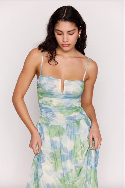 Carrie Mesh Maxi Dress