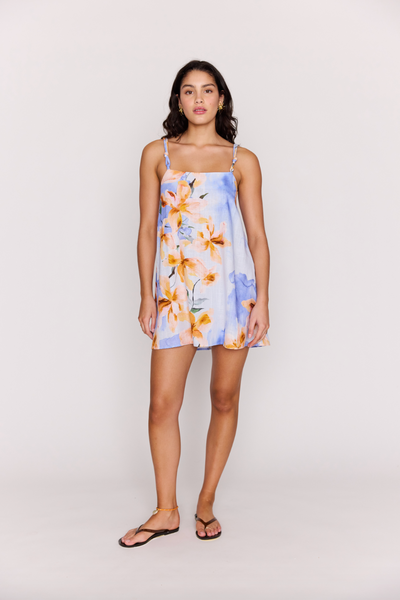 Sunspell Knot Strap Mini Dress