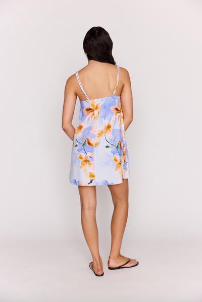 Sunspell Knot Strap Mini Dress