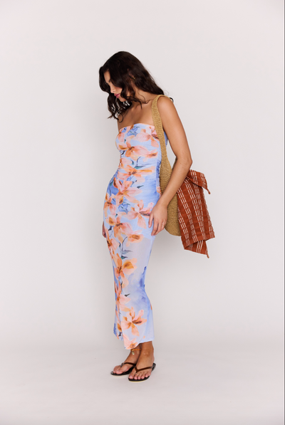 Sunspell Mesh Midi Dress