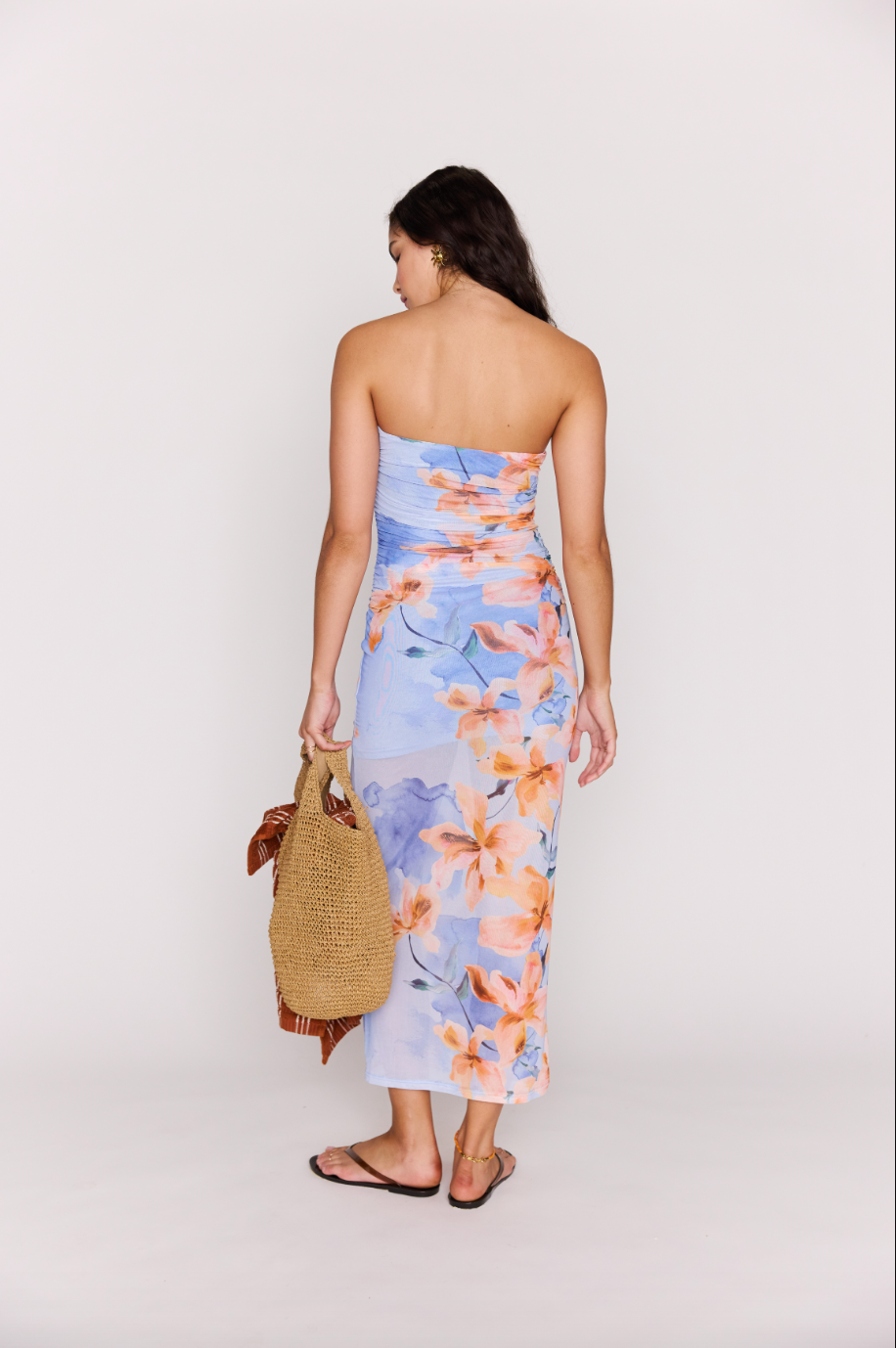 Sunspell Mesh Midi Dress