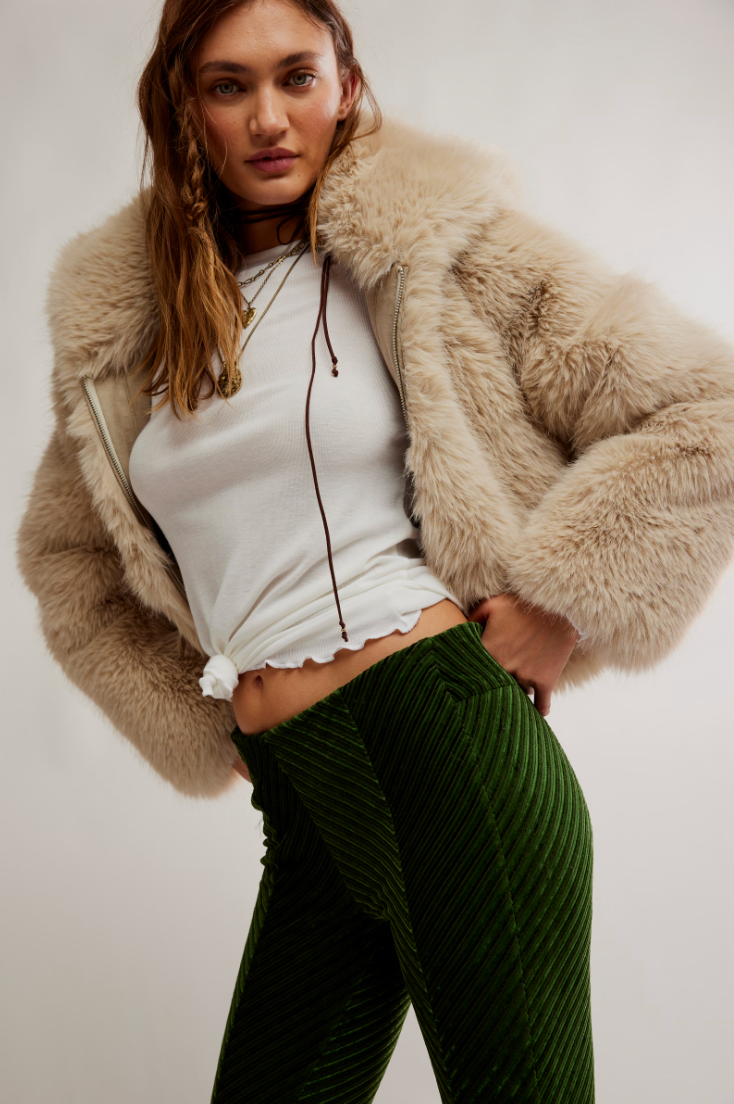 Penny Pull On Velvet Pants