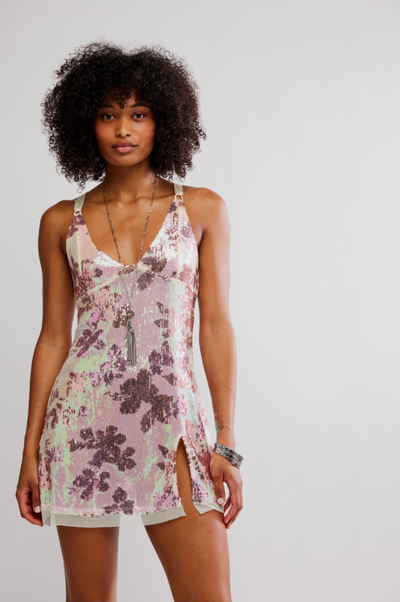 Dazzle Me Sequin Jacquard Dress