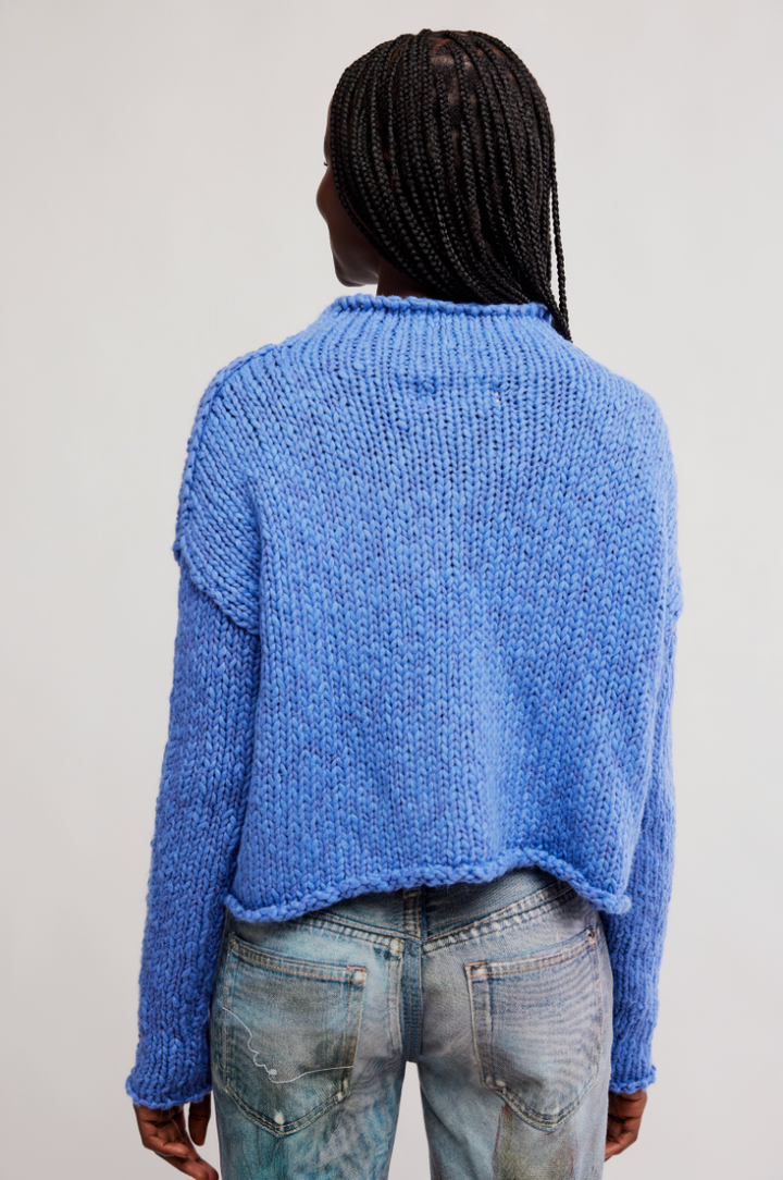 Opal Sweater in Peri Blue