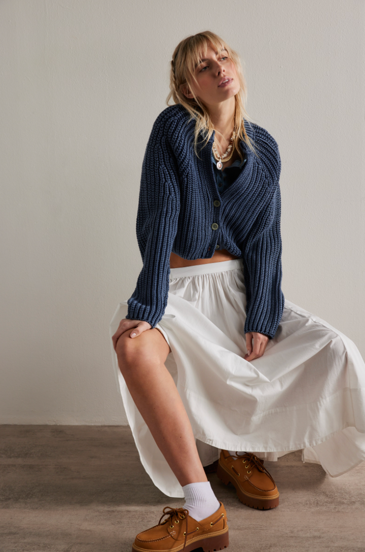Sweet Nothing Cardi in Navy