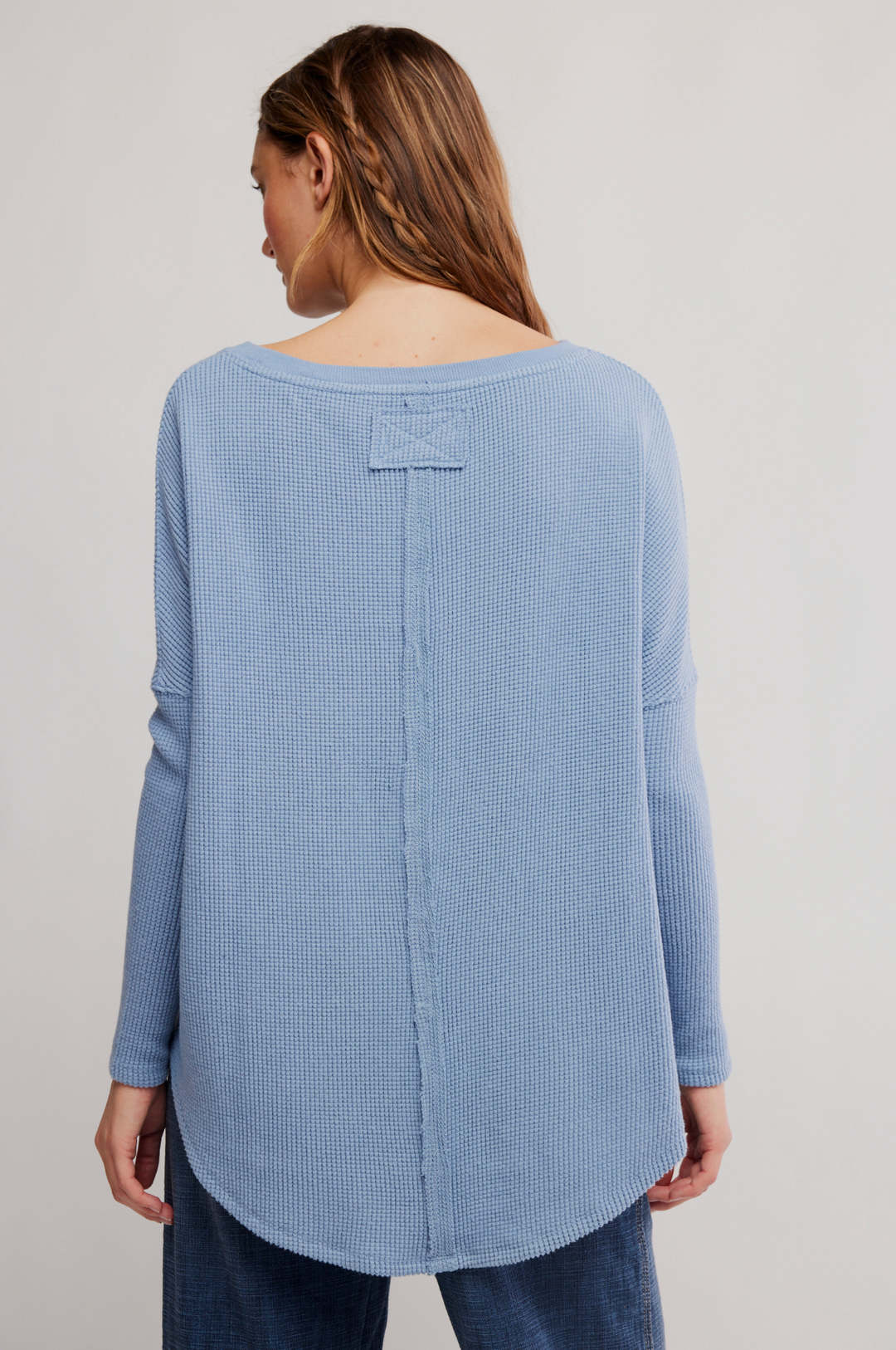 Latte Blues Thermal Solid in Autumn Sky