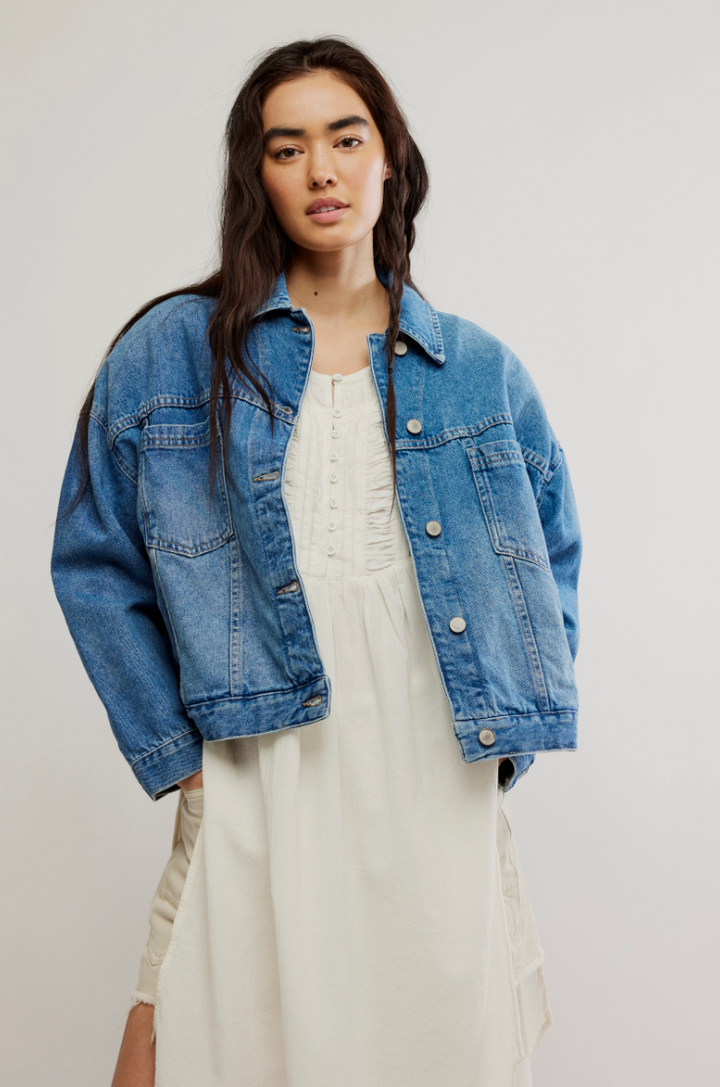 OPAL SWING DENIM JACKET