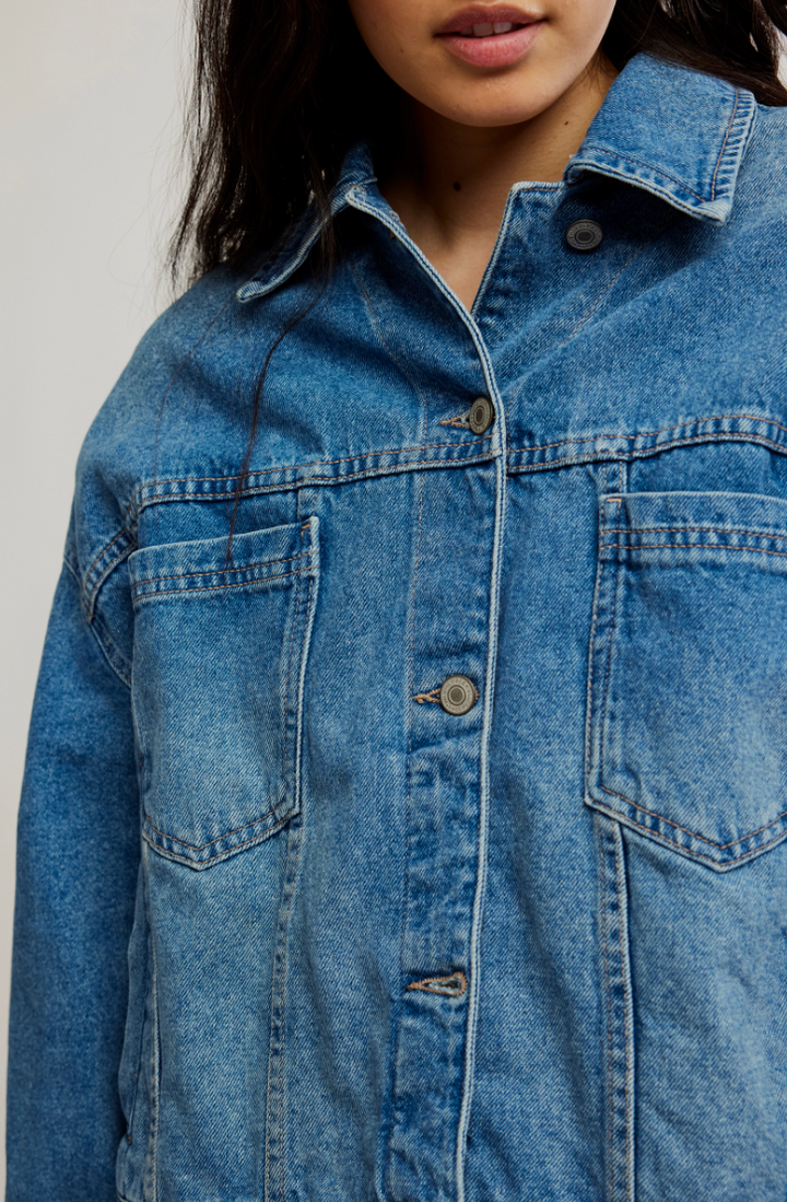 OPAL SWING DENIM JACKET
