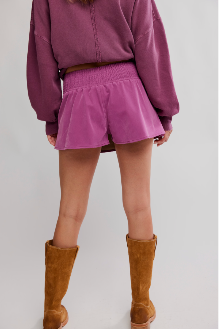 Paradise Found Suede Skort
