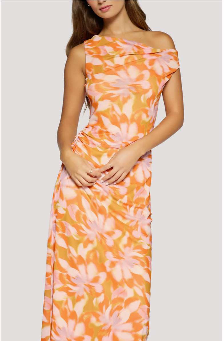 MYKONOS DREAM MIDI DRESS