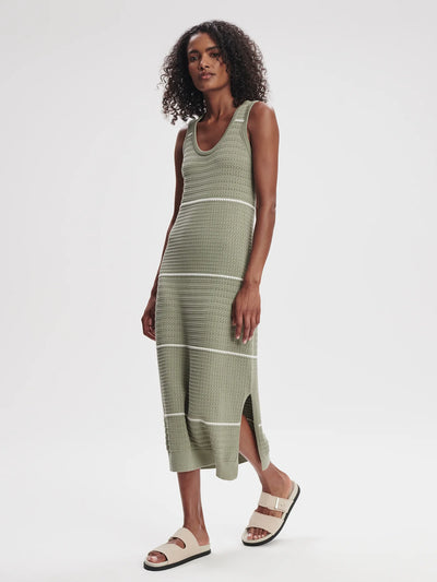 The Scott Scoop Neck Midi Dress