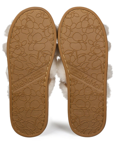 Women's "Serina" Plush Faux Fur Slippers