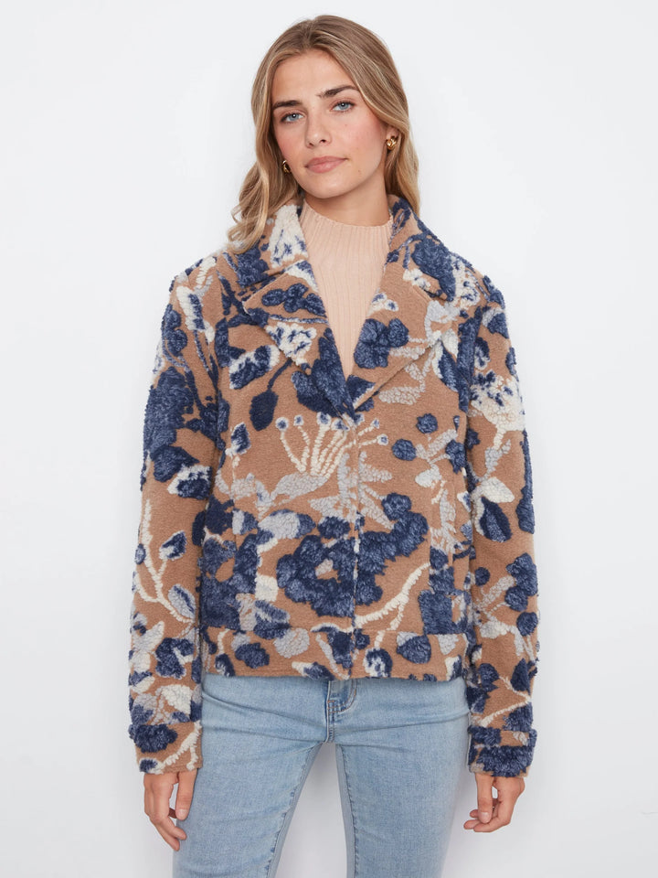 Sherpa Flocked Short Coat