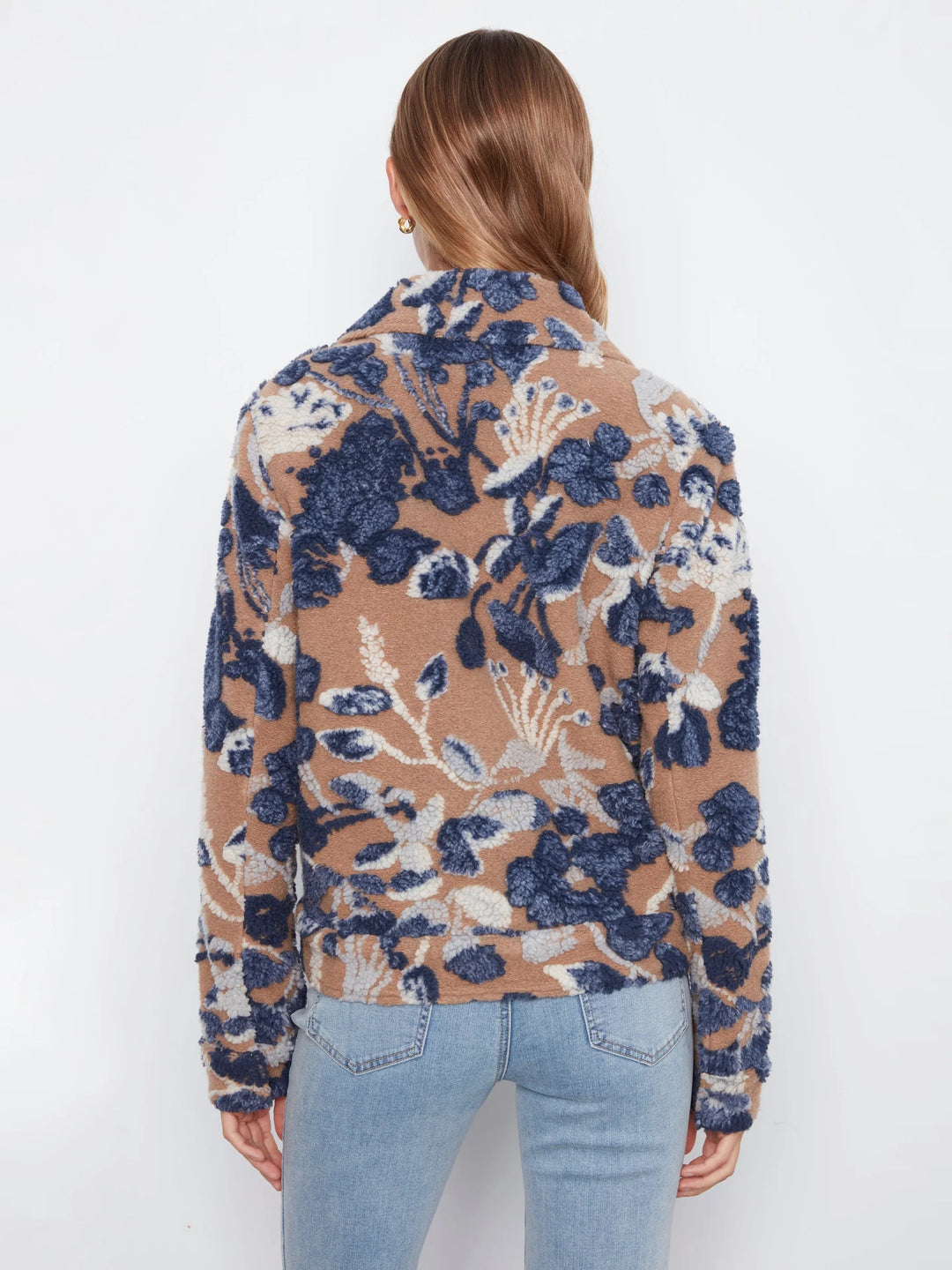 Sherpa Flocked Short Coat