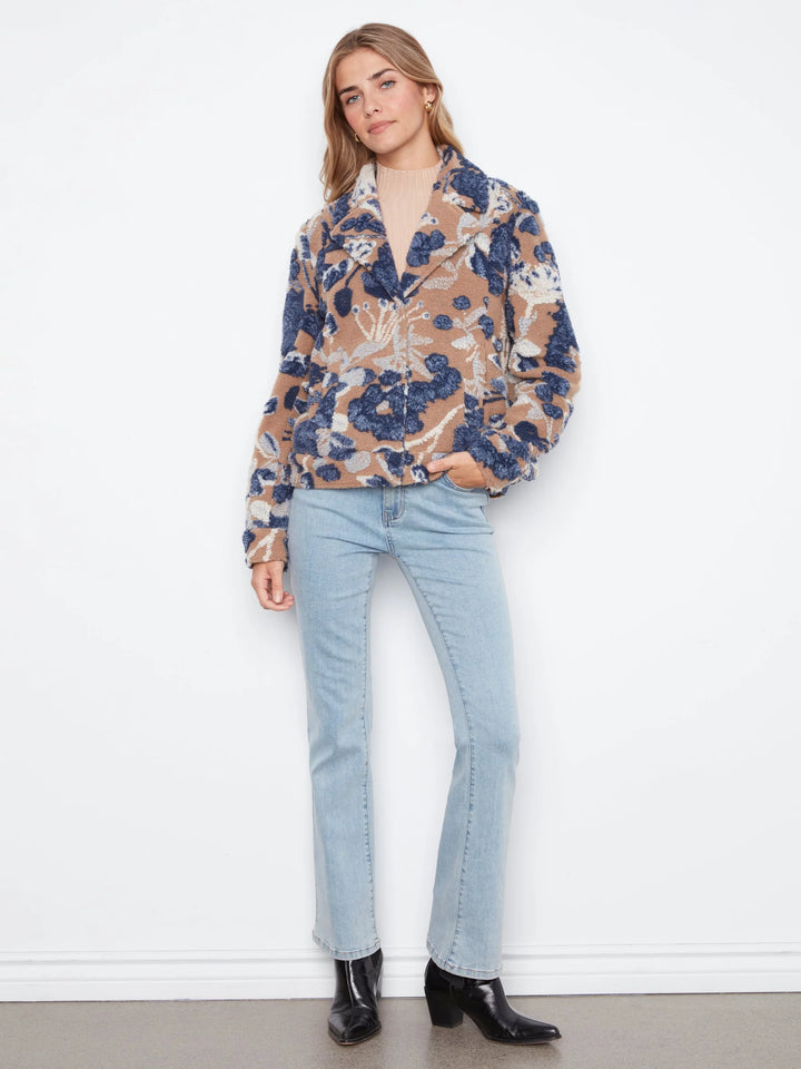 Sherpa Flocked Short Coat