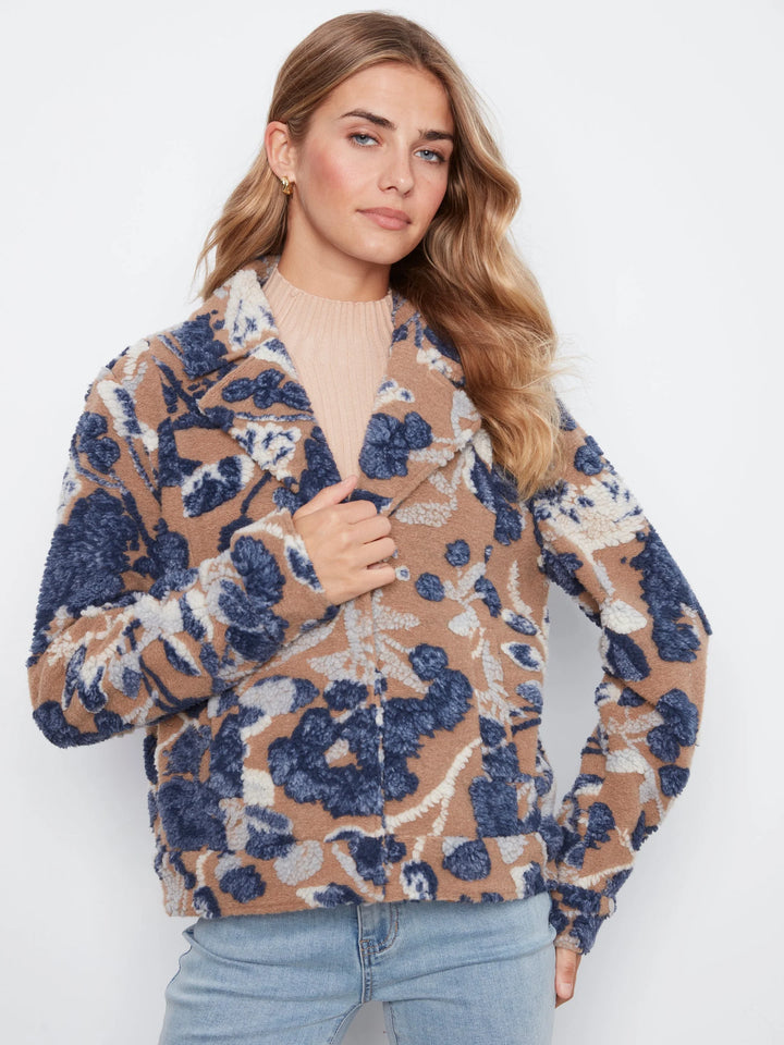 Sherpa Flocked Short Coat