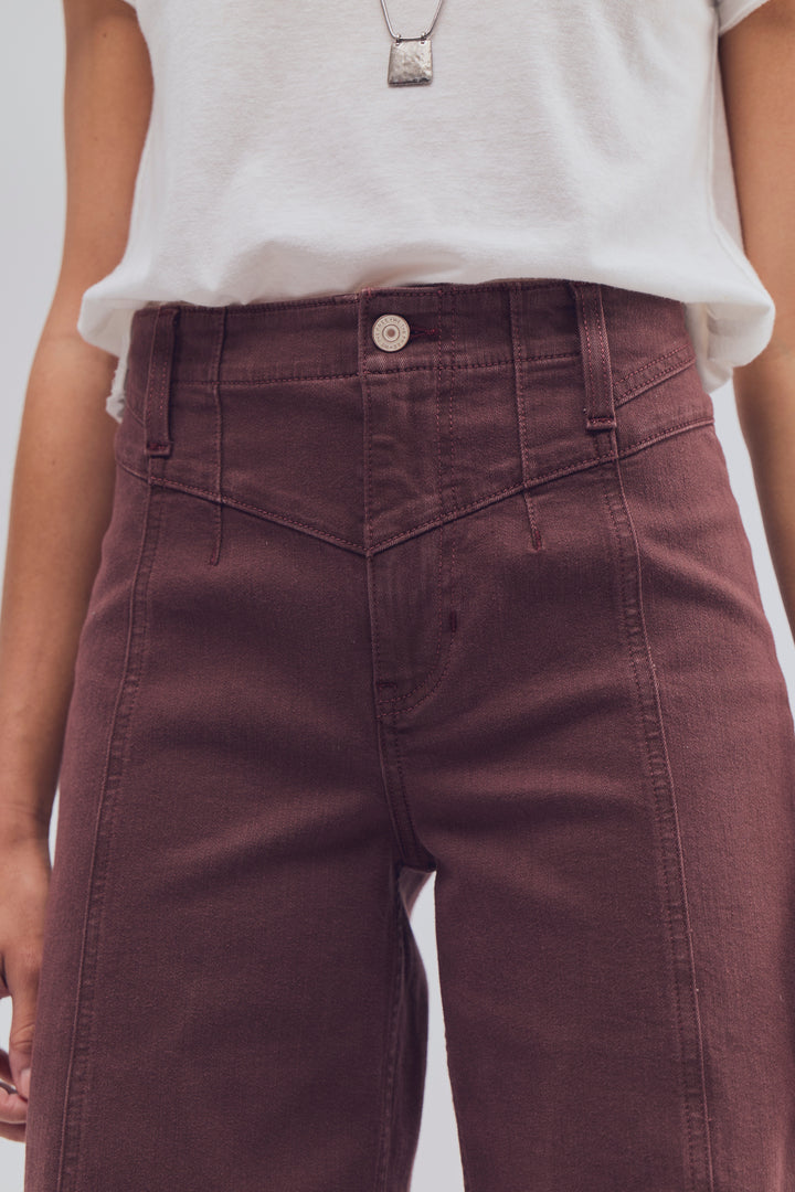 Libre Cord Wide Leg in Shopping Bag