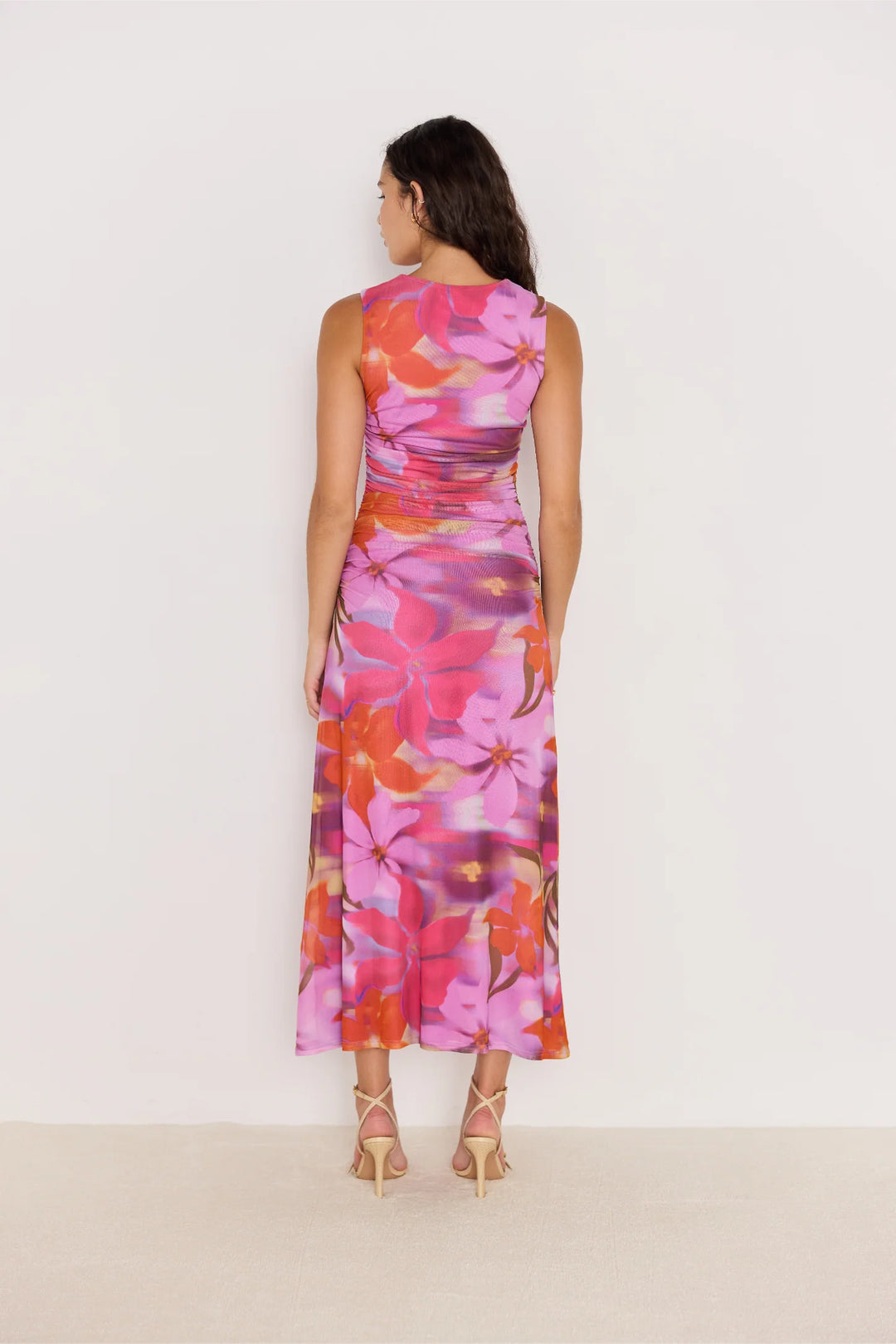 Sierra Mesh Midi Dress
