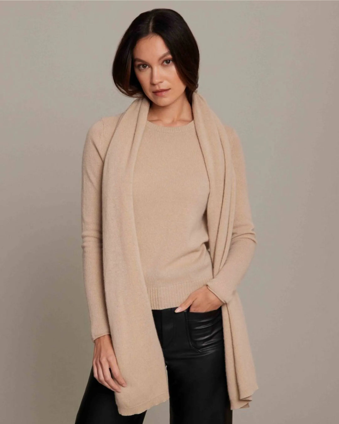 100% Cashmere Mini Luxe Travel Wrap