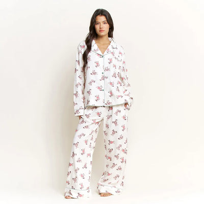 snooze mode long pj set