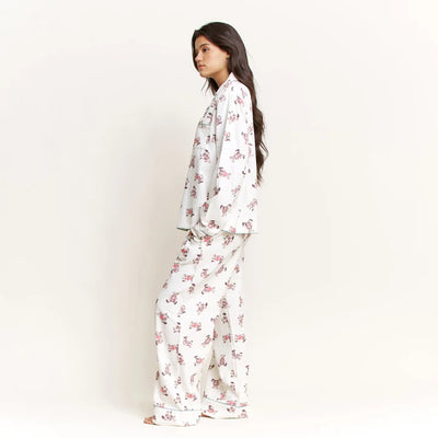 snooze mode long pj set