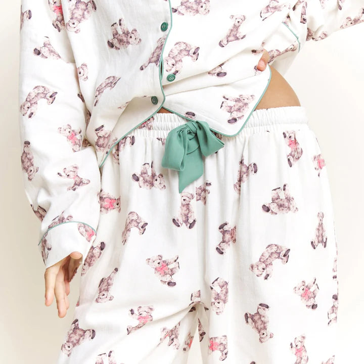 snooze mode long pj set