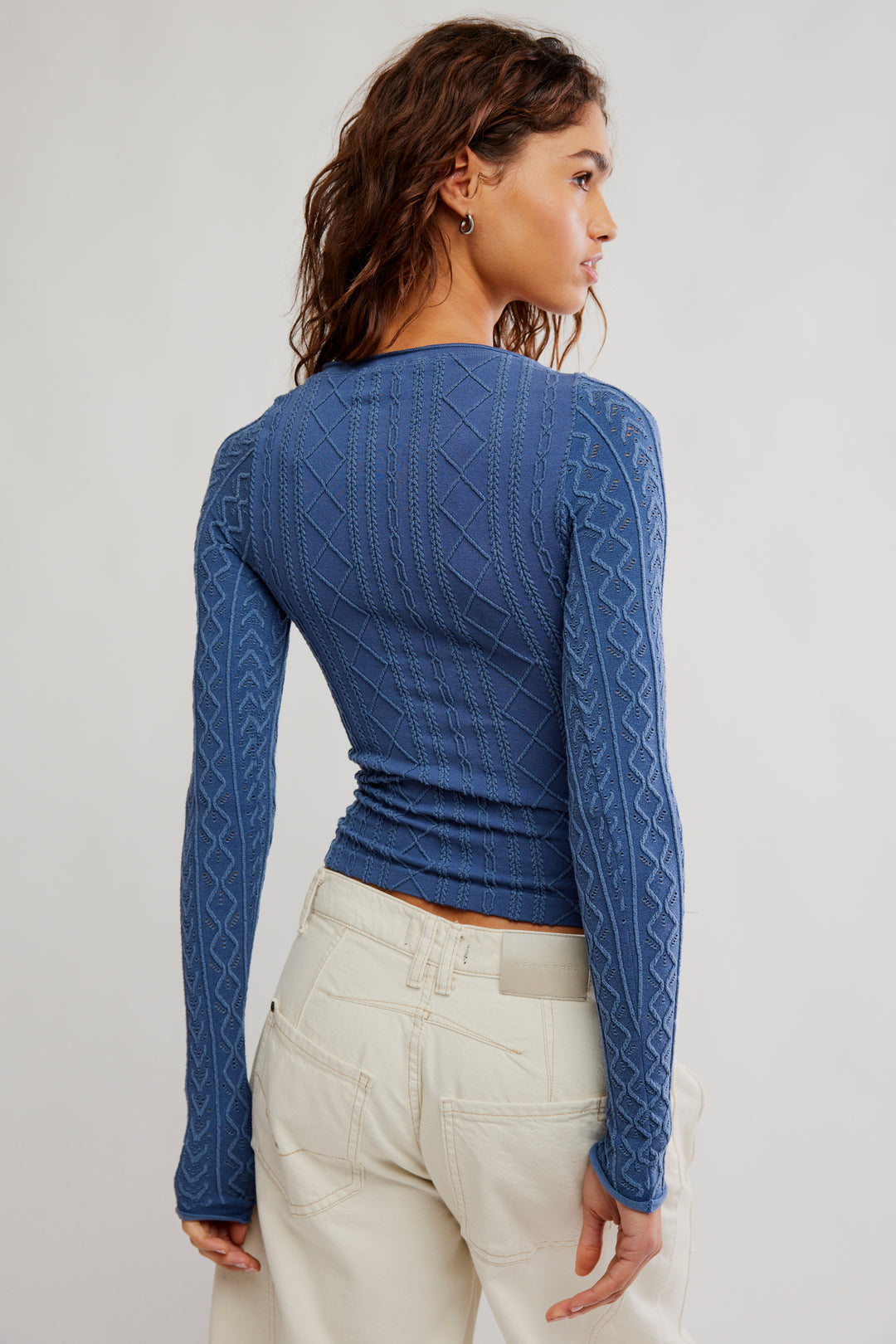 So Soft Seamless Modal Cable Longsleeve