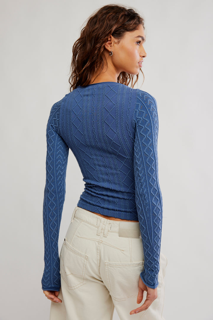 So Soft Seamless Modal Cable Longsleeve